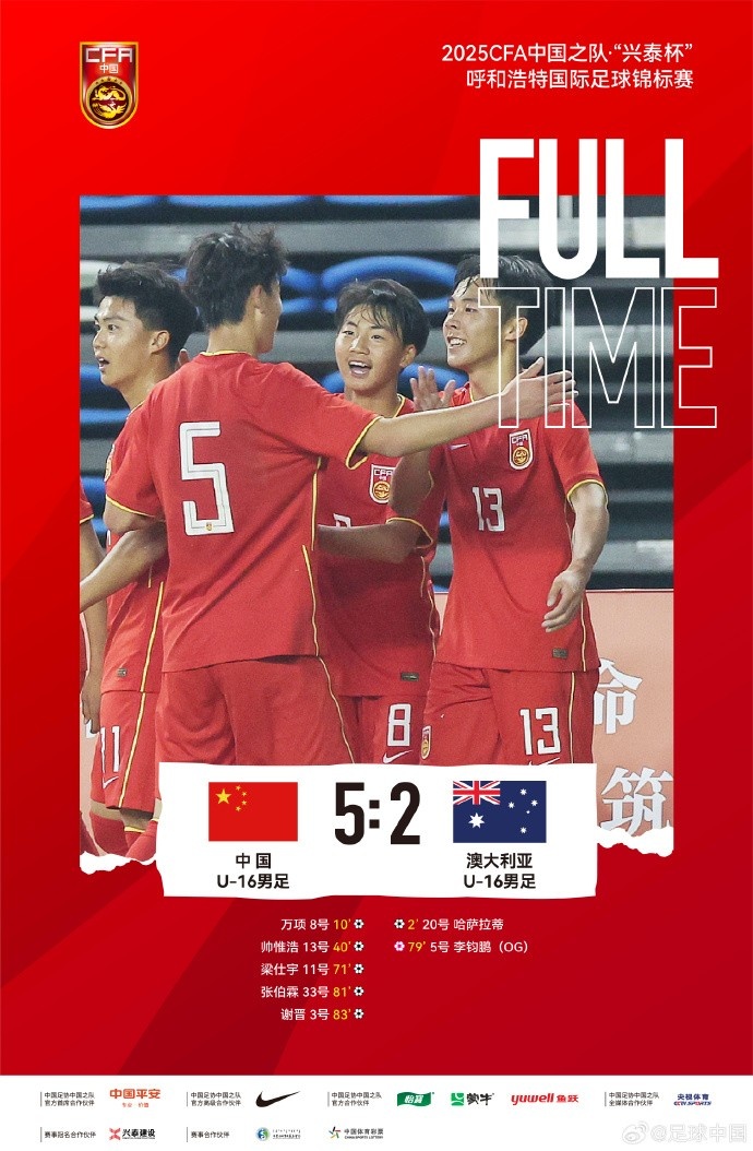 馬德興：U16國(guó)少奪冠鍛煉價(jià)值高 暴露問題亟需正視