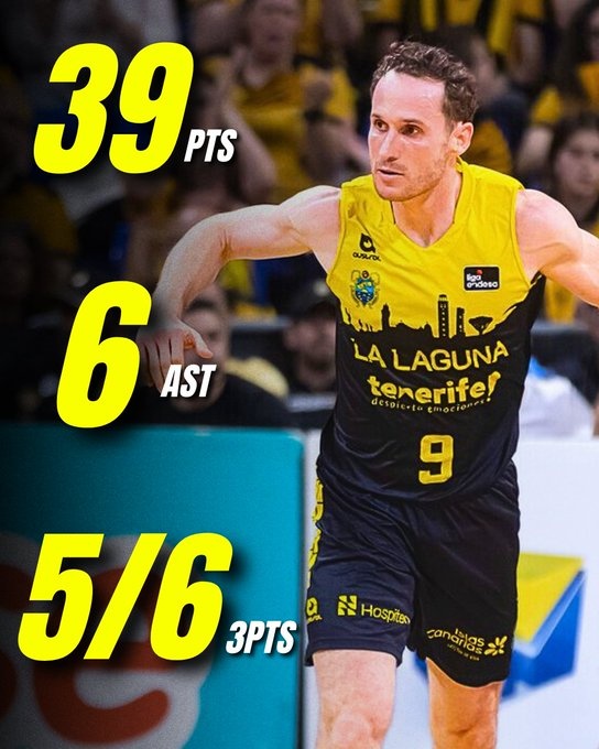 湖人舊將！42歲胡爾塔斯西甲季后賽砍39分6助 今年還斬獲聯(lián)賽MVP