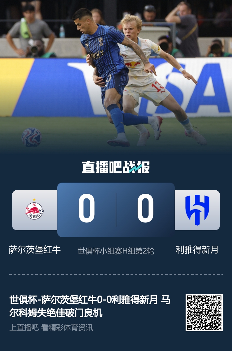 仍無勝績！亞洲球隊3隊6負墊底出局，僅新月兩平成亞洲
